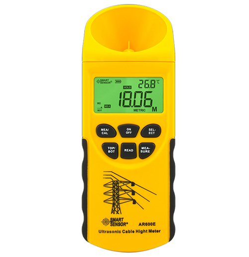 ?，擜R600E 架空線纜測高儀 超聲波測距儀電力線纜高度測量儀